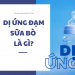 DỊ ỨNG ĐẠM SỮA BÒ