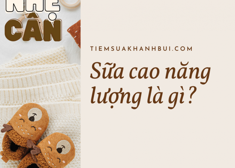 VÌ SAO BÉ UỐNG SỮA CAO NĂNG LƯỢNG VẪN KHÔNG TĂNG CÂN?