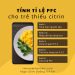 Cách tính tỉ lệ PFC cho trẻ thiếu Citrin