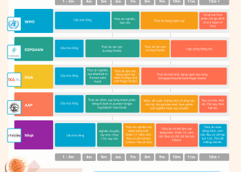 Khuyến nghị ăn dặm: cách lựa chọn độ thô