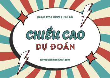 Công thức tính chiều cao dự đoán cho bé