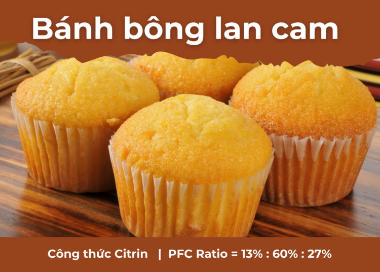 [CITRIN] BÁNH BÔNG LAN CAM
